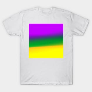 Pink green yellow abstract texture art T-Shirt